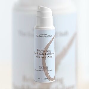 Brightening Face & Body Exfoliator with Kojic Acid - White